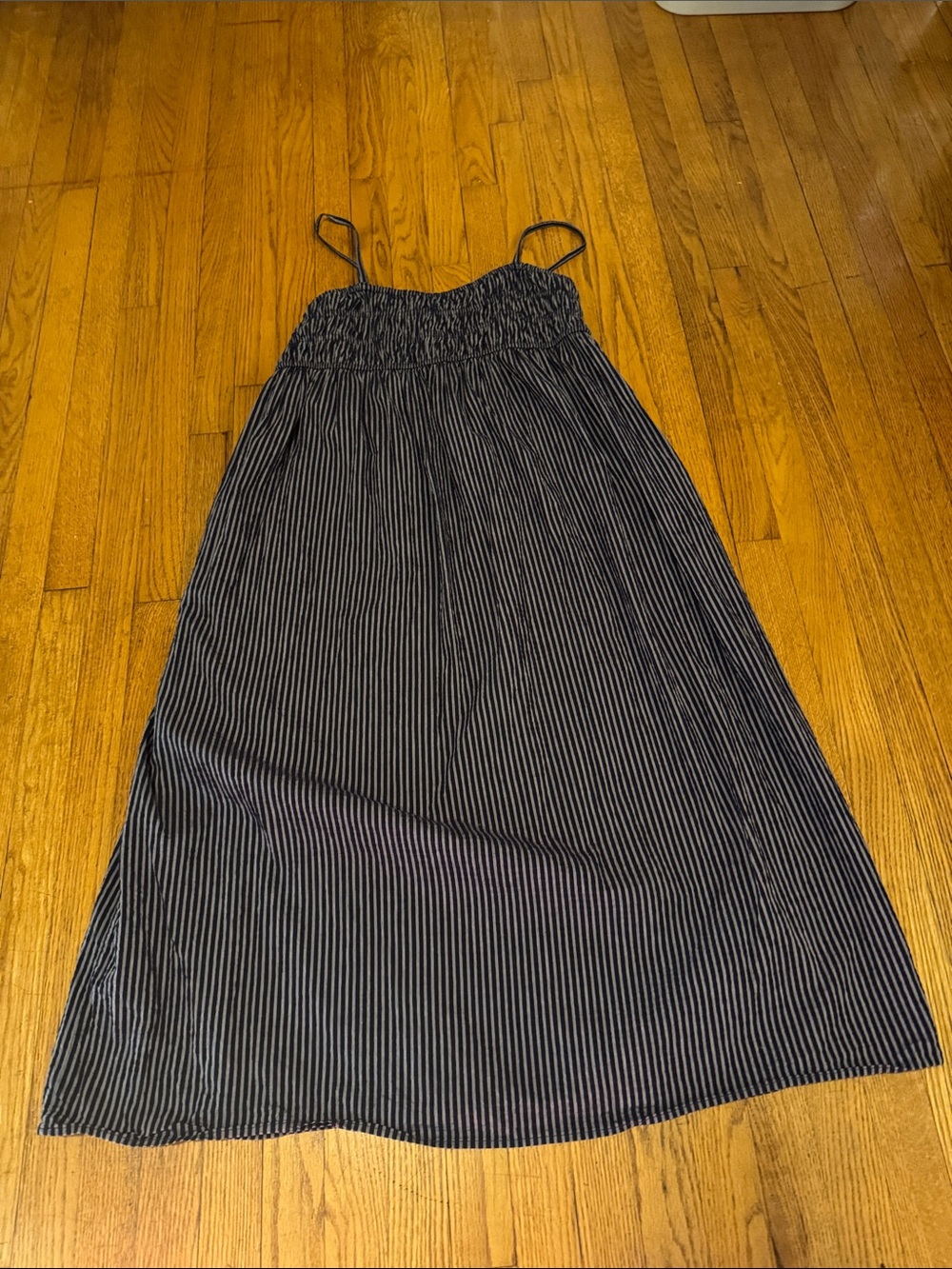 Blue stripe dress